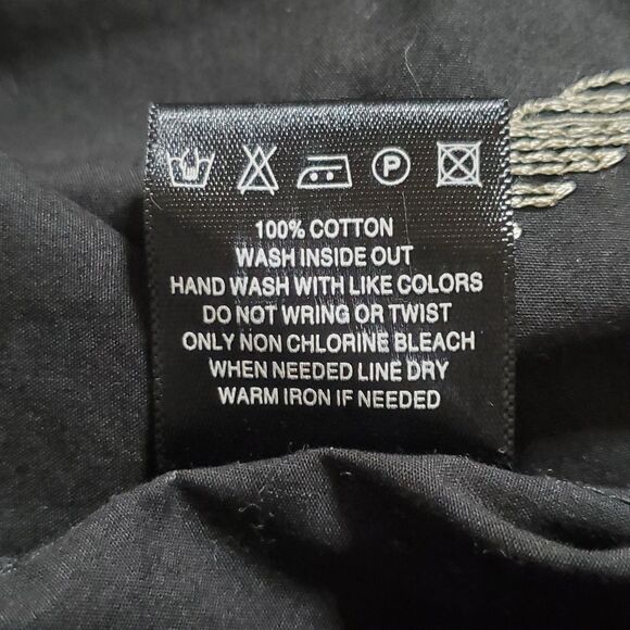 Artful Dodger Shirt Size 3XL Embroidered Signature Eagle Logo Button Front Mens - Picture 11 of 13